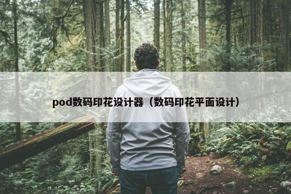 pod数码印花设计器（数码印花平面设计）