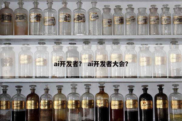 ai开发者？ ai开发者大会？