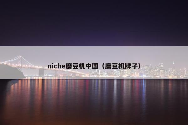 niche磨豆机中国（磨豆机牌子）