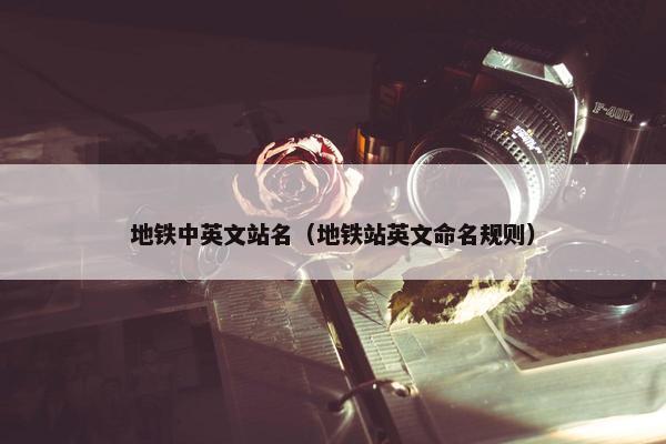 地铁中英文站名（地铁站英文命名规则）