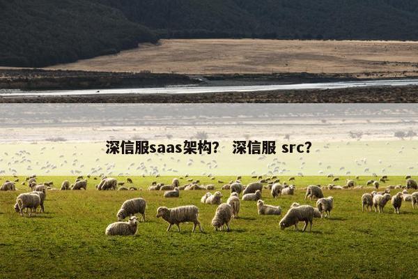 深信服saas架构？ 深信服 src？