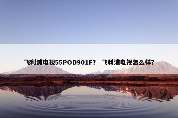飞利浦电视55POD901F？ 飞利浦电视怎么样？