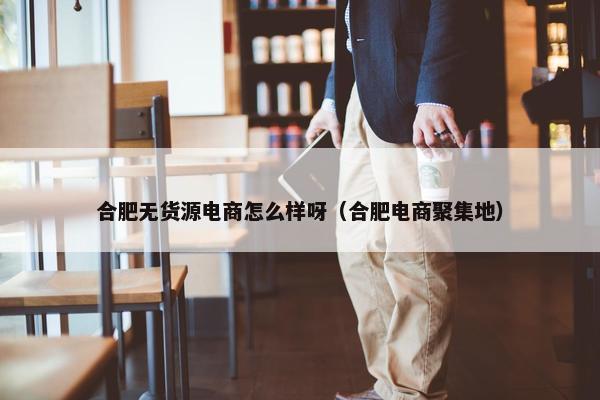 合肥无货源电商怎么样呀（合肥电商聚集地）