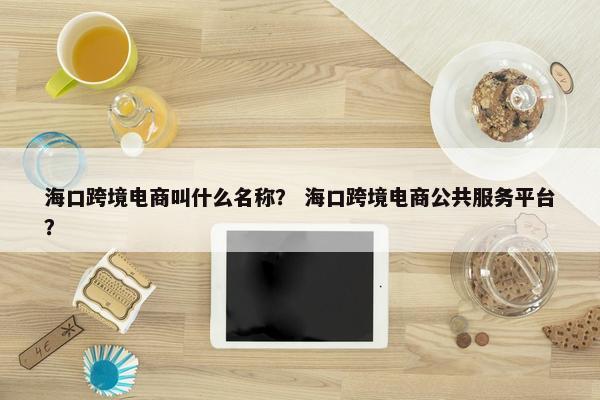 海口跨境电商叫什么名称？ 海口跨境电商公共服务平台？