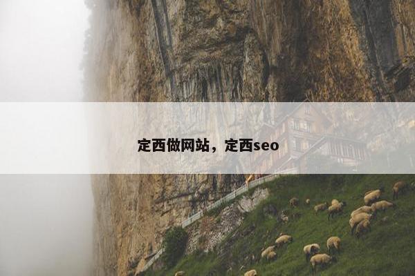 定西做网站，定西seo