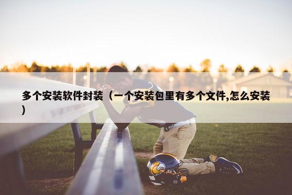 多个安装软件封装（一个安装包里有多个文件,怎么安装）