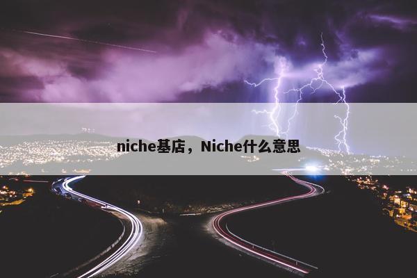 niche基店，Niche什么意思