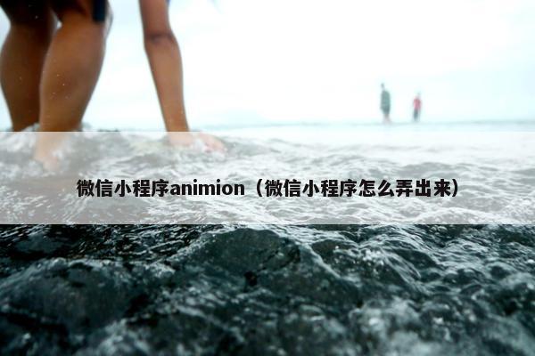 微信小程序animion（微信小程序怎么弄出来）