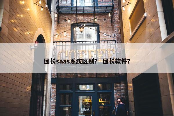 团长saas系统区别？ 团长软件？