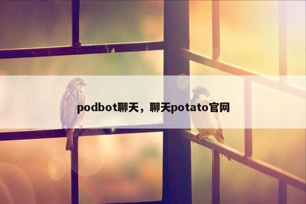 podbot聊天，聊天potato官网