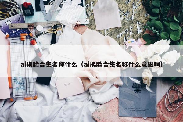 ai换脸合集名称什么（ai换脸合集名称什么意思啊）