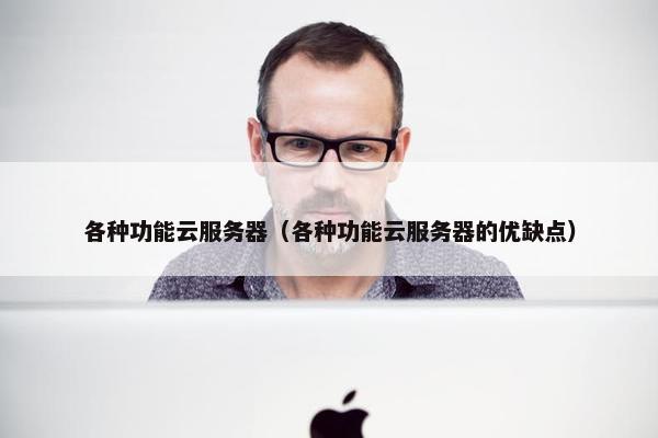 各种功能云服务器（各种功能云服务器的优缺点）