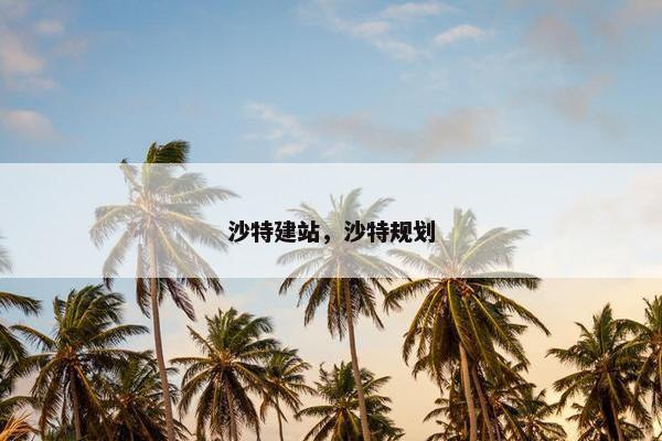 沙特建站，沙特规划