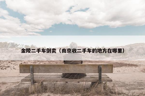 金陵二手车倒卖（南京收二手车的地方在哪里）