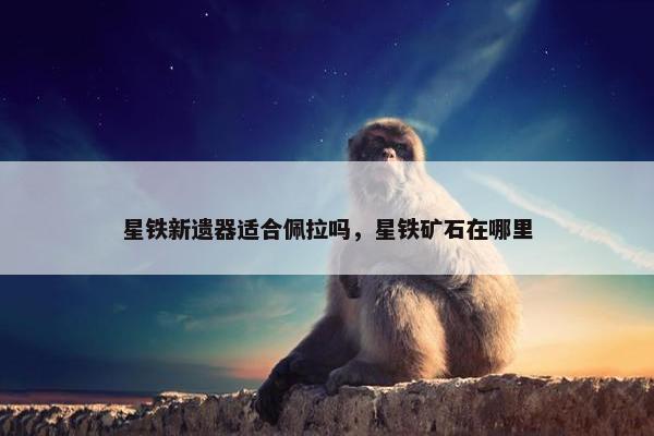 星铁新遗器适合佩拉吗，星铁矿石在哪里