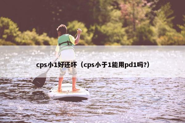 cps小1好还坏（cps小于1能用pd1吗?）