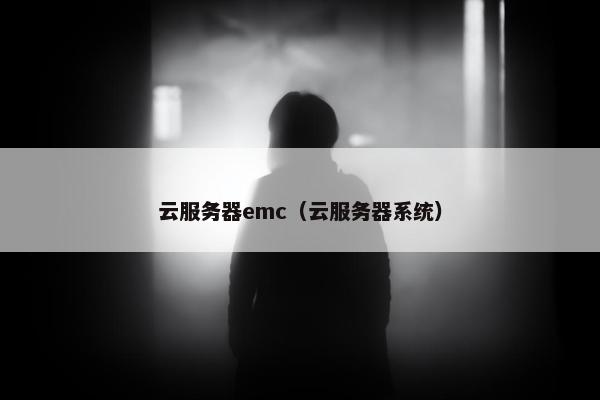 云服务器emc（云服务器系统）