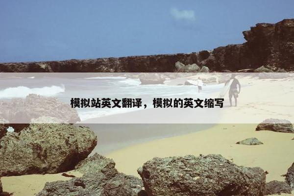 模拟站英文翻译，模拟的英文缩写