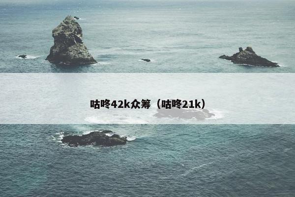 咕咚42k众筹（咕咚21k）