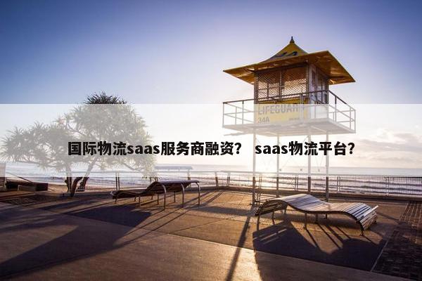 国际物流saas服务商融资？ saas物流平台？