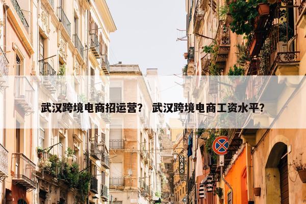 武汉跨境电商招运营？ 武汉跨境电商工资水平？