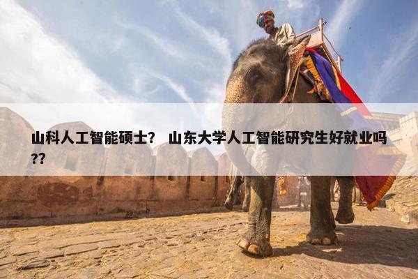 山科人工智能硕士？ 山东大学人工智能研究生好就业吗?？