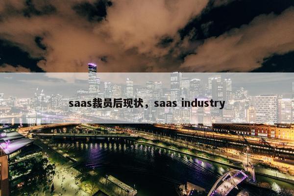 saas裁员后现状，saas industry