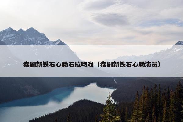 泰剧新铁石心肠石拉吻戏（泰剧新铁石心肠演员）
