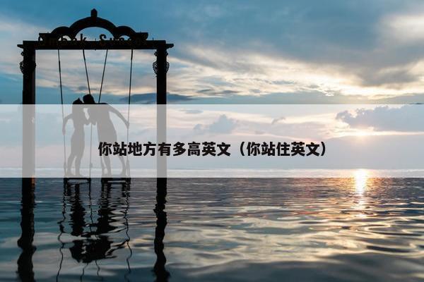你站地方有多高英文（你站住英文）