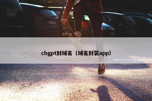 chgpt封域名（域名封装app）
