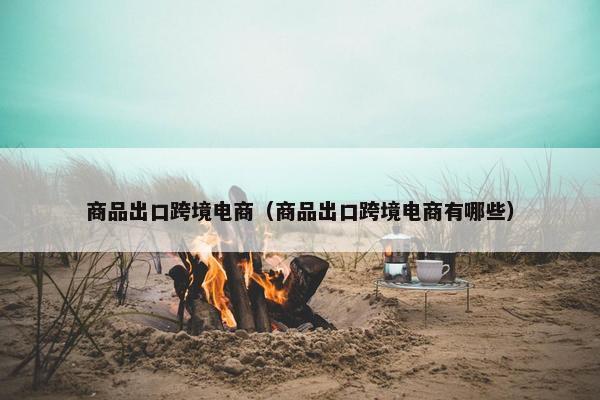 商品出口跨境电商（商品出口跨境电商有哪些）
