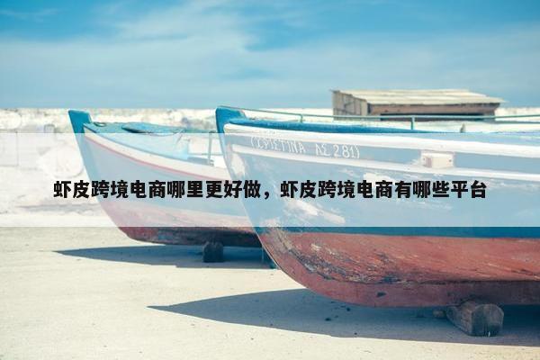 虾皮跨境电商哪里更好做，虾皮跨境电商有哪些平台