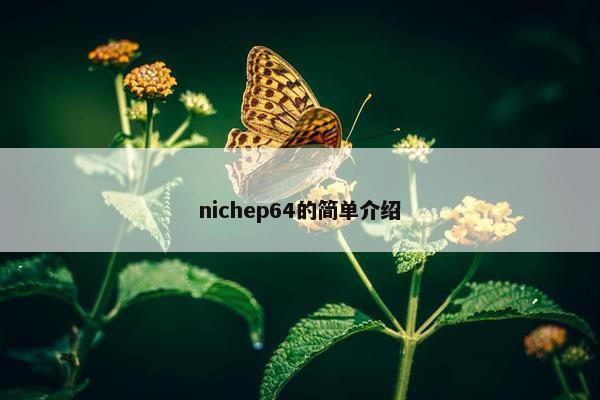 nichep64的简单介绍