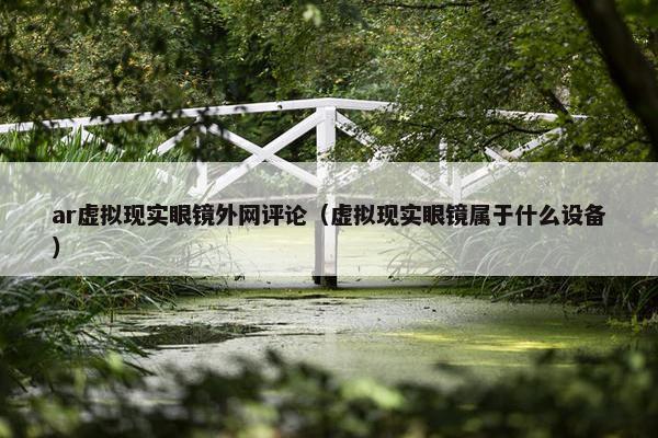 ar虚拟现实眼镜外网评论（虚拟现实眼镜属于什么设备）