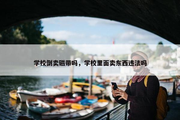 学校倒卖磁带吗，学校里面卖东西违法吗