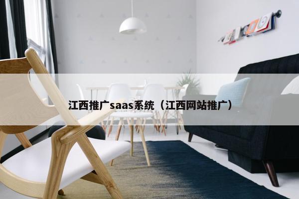 江西推广saas系统（江西网站推广）