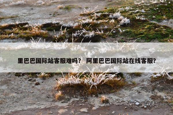 里巴巴国际站客服难吗？ 阿里巴巴国际站在线客服？