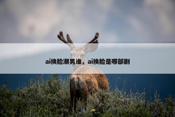 ai换脸潮男谁，ai换脸是哪部剧