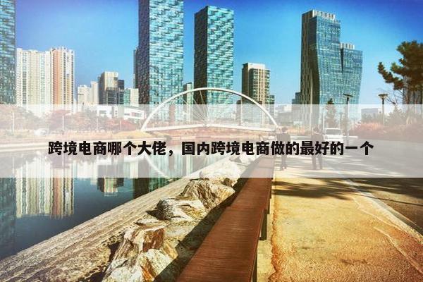 跨境电商哪个大佬，国内跨境电商做的最好的一个